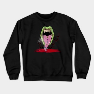 Bite Me Punk Crewneck Sweatshirt